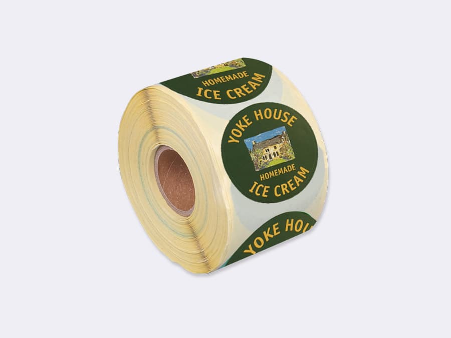 roll of stickers